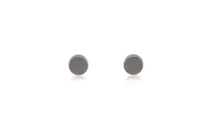 Stainless Steel Plain Stud Earrings