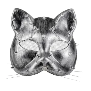 Steampunk Masquerade Steamwhisker Cat Mask