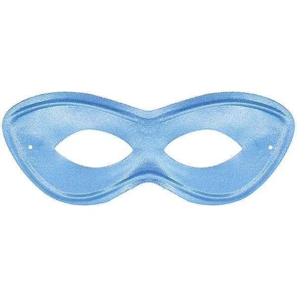 Super Hero Mask Light Blue