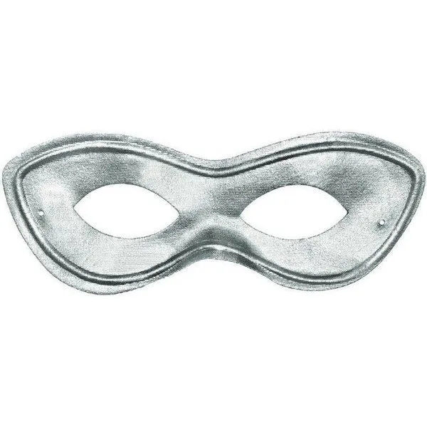 Super Hero Mask Silver