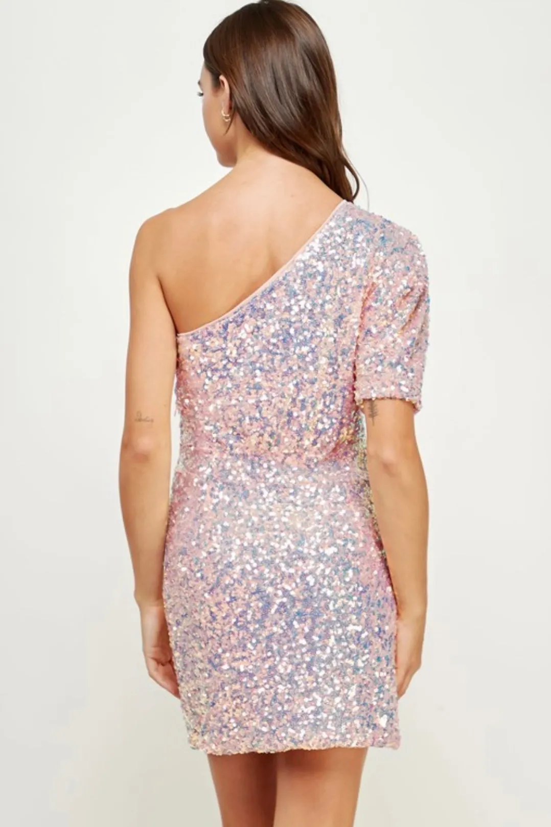 TAYA MINI DRESS SEQUIN