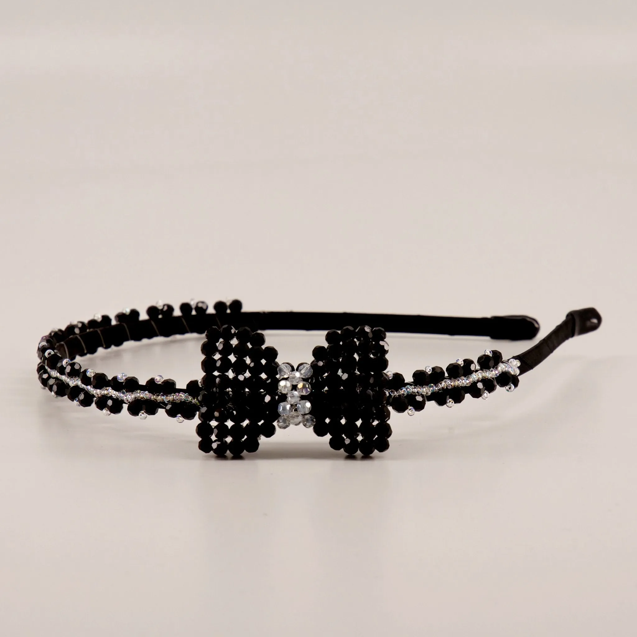 The Alice Crystal Bow Designer Headband