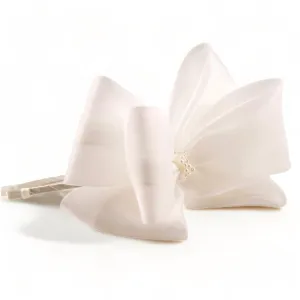 The Angel Wings White Bow Headband