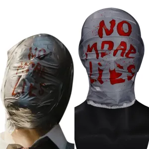 The Batman No More Lies Mask Cosplay Latex Masks Helmet Masquerade Halloween Party Costume Props