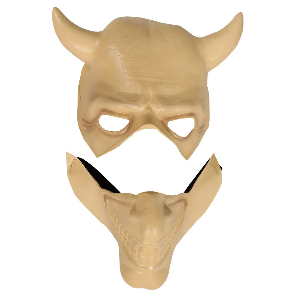 The Black Phone The Grabber Mask Cosplay Full Face Latex Masks Helmet Masquerade Halloween Party Costume Props