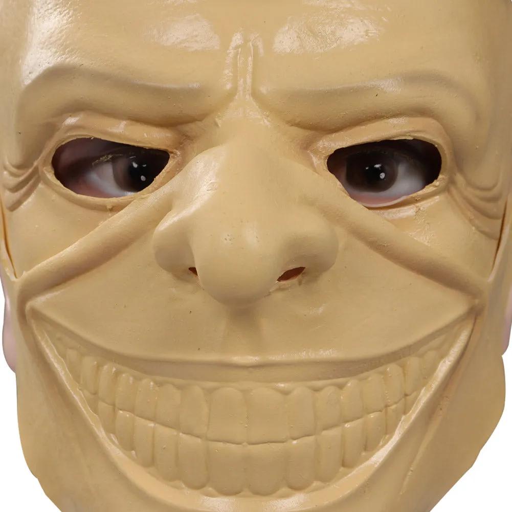 The Black Phone The Grabber Mask Cosplay Full Face Latex Masks Helmet Masquerade Halloween Party Costume Props