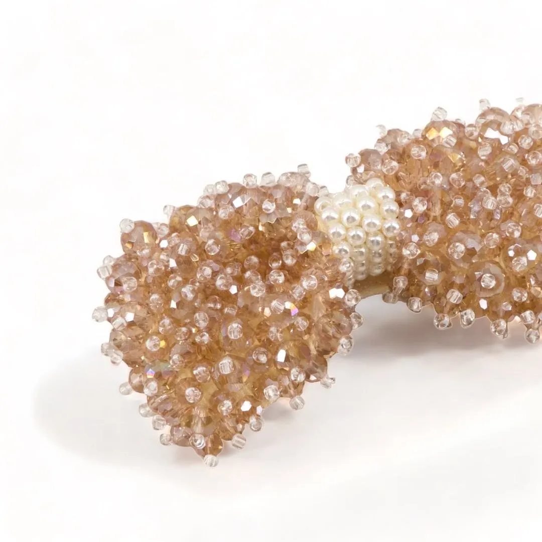 The Maitea Crystal Bow Hair Clip
