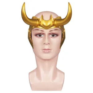 Thor: Ragnarok Loki Mask Cosplay Latex Masks Helmet Masquerade Halloween Party Costume Props