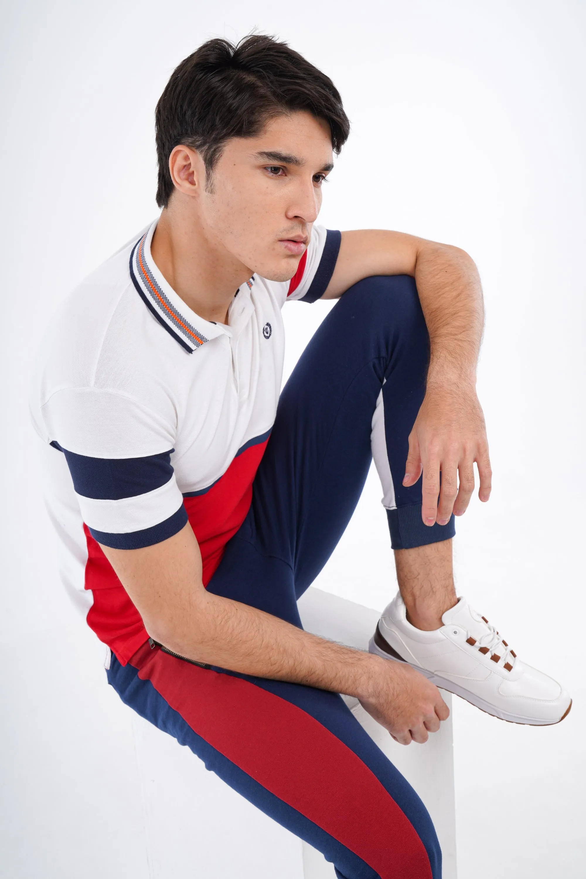 Tipped Collar Polo