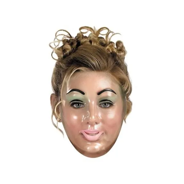 Transparent Woman Adult Mask