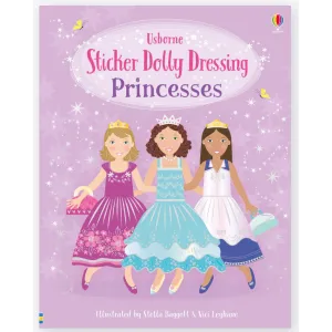 Usborne Books: Sticker Dolly Dressing - Princesses