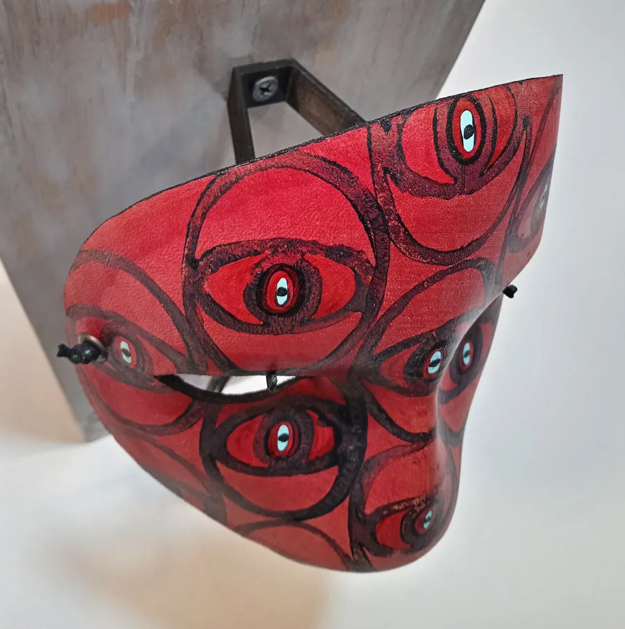 Wall Mounted Mask Display Hanger - #3