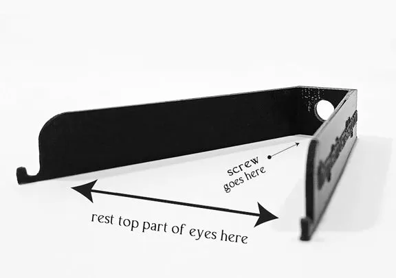 Wall Mounted Mask Display Hanger - #3