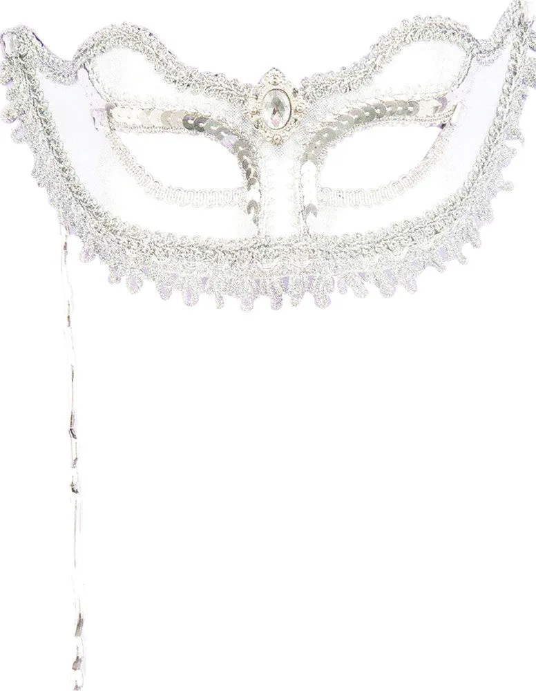 White Parade Mask Adult Women Mask