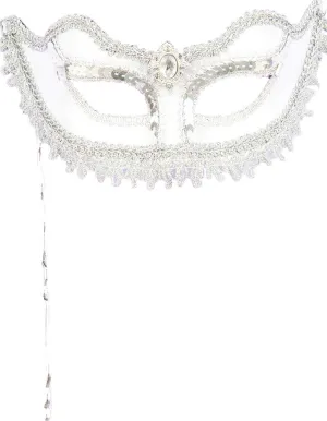 White Parade Mask Adult Women Mask